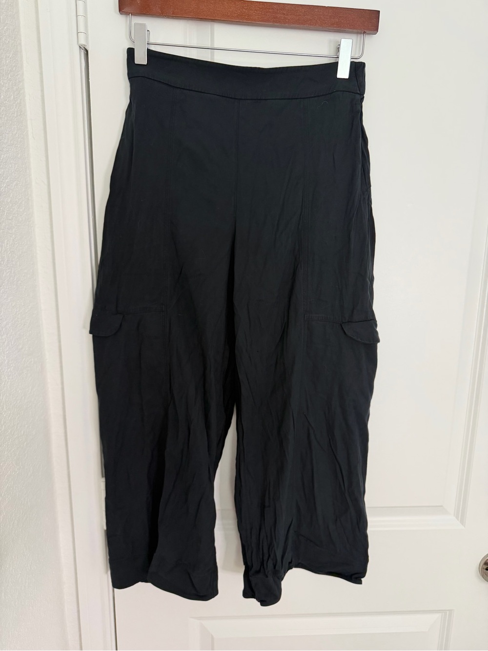 lululemon athletica Black Wide-Leg Cargo Pants